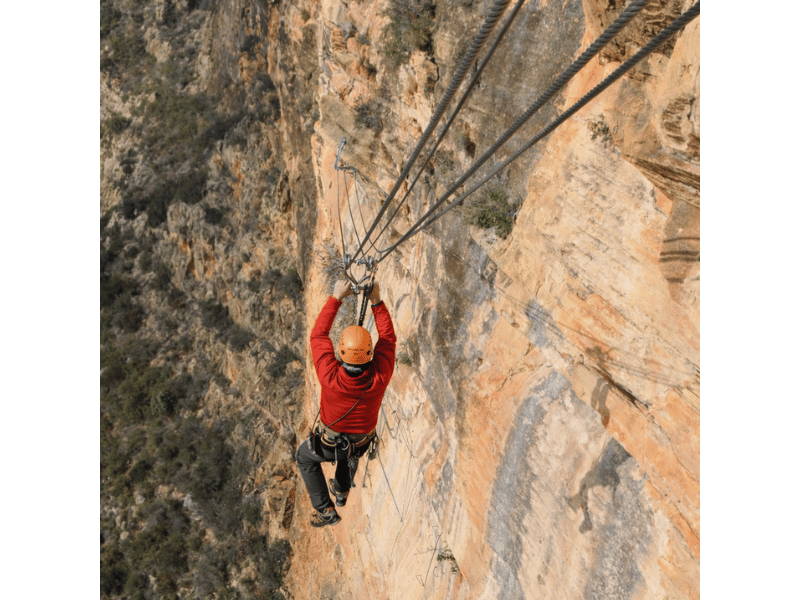 Via ferrata amb guía - Cagate Lorito