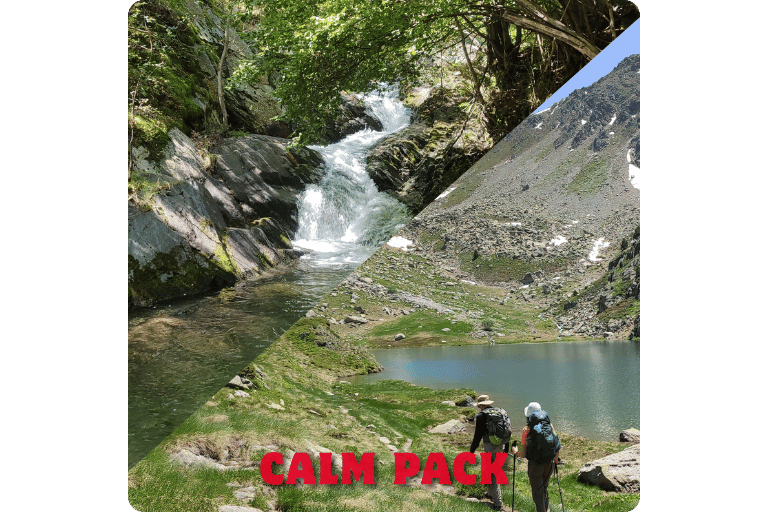 Pack that includes 2 activities at the best price: hiking and water trekking