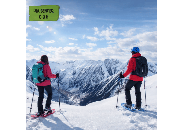 Ruta amb raquetes de neu amb guia al Pirineu, fins els Estanys de la Mascarida