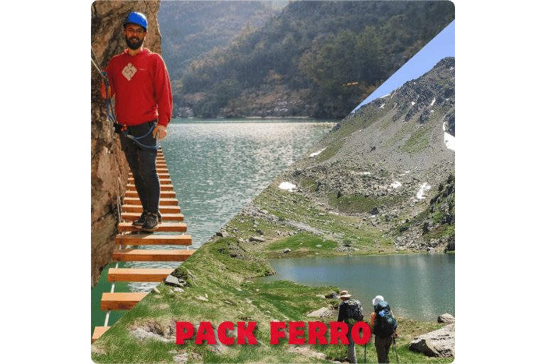 Pack de dues activitats a millor preu: Via ferrata i senderisme