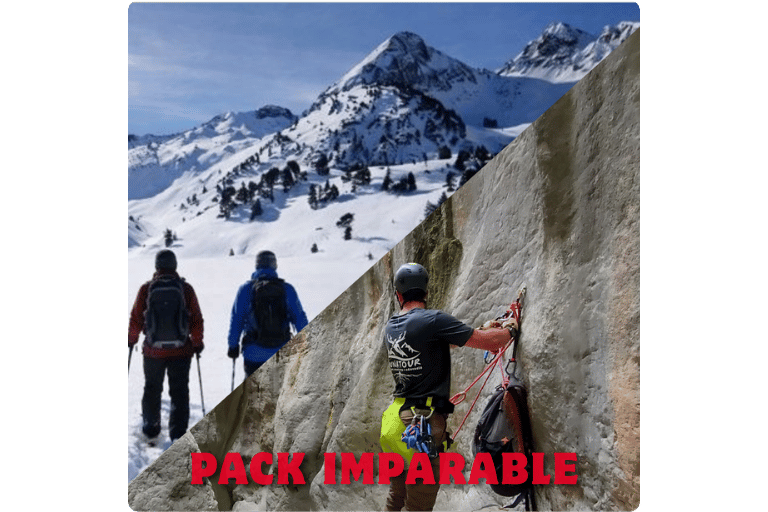 Pack de dues activitats a millor preu: raquetes de neu i barranc sec