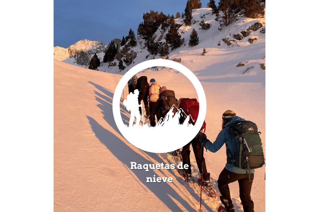 Raquetas de nieve en el Pirineo con guía