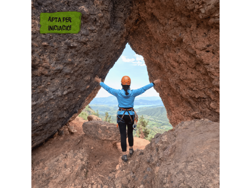 Via ferrata amb guía - Roca Foradada - La Pobla de Segur