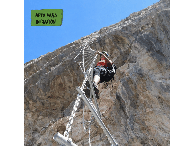 Via ferrata con guía - Roca Narieda