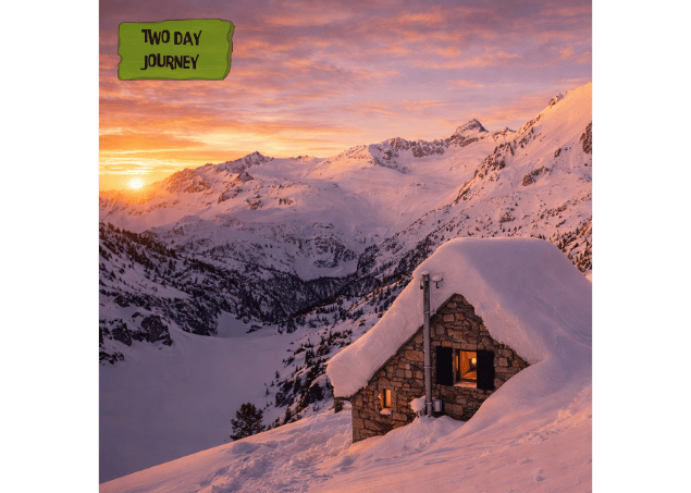  Traverse with snowshoes with a guide in Pyrenees, at the Parc Nacional d’Aigüestortes and estany de Sant Maurici from Vall de Boí until refugi estany Llong o Ventosa i Calvell
