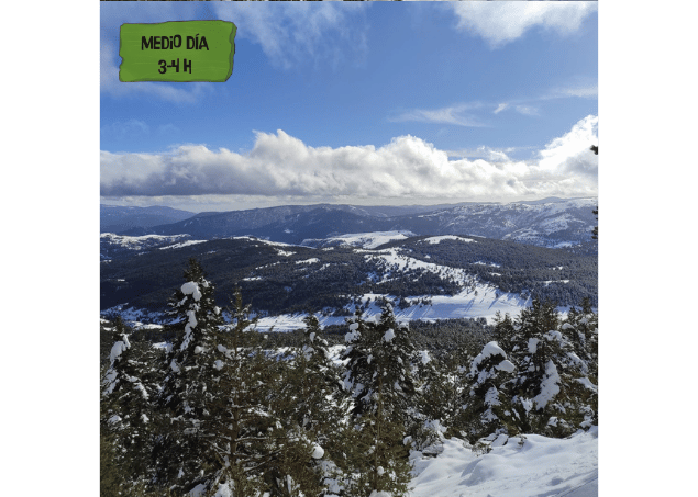 Rutas con raquetas de nieve con guía en los Pirineos por Port del Cantó